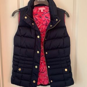 Lilly  Pulitzer Puffer Vest XS